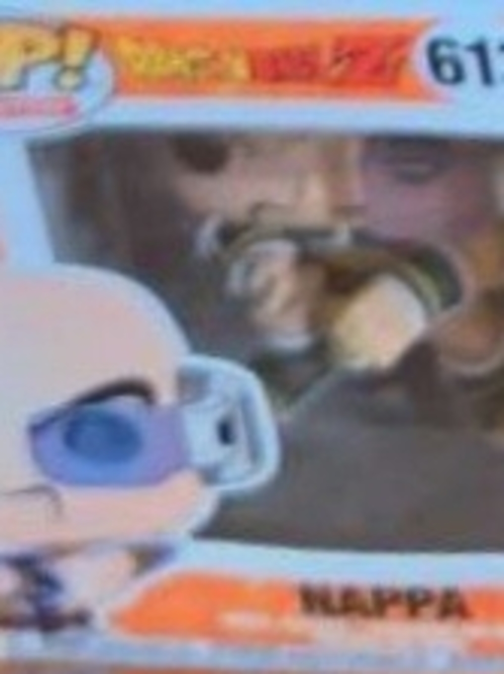 Funko Nappa Vinyl Figure with Orange Accents and Blue Visor
